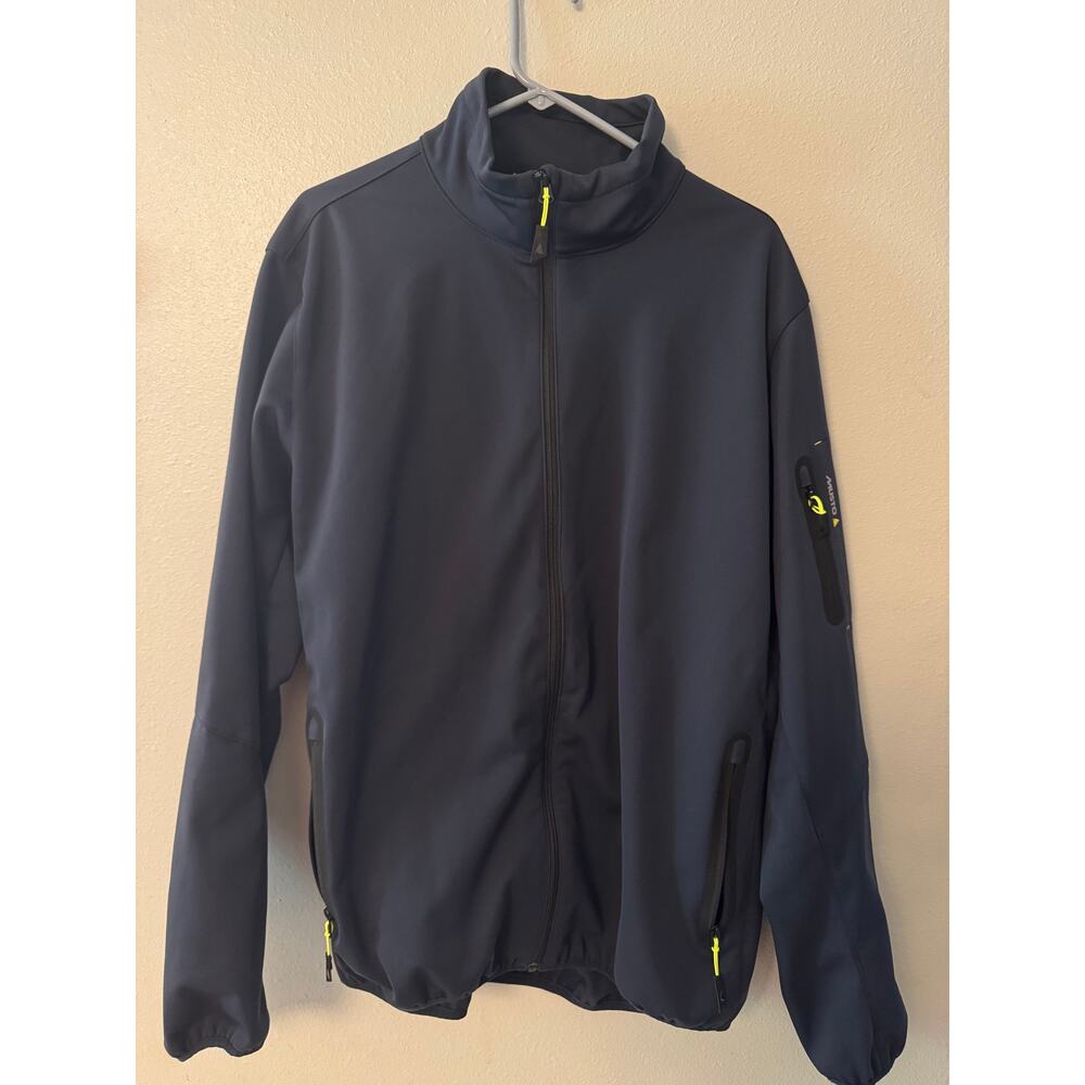 Musto men's crew softshell sailing jacket navy XXL